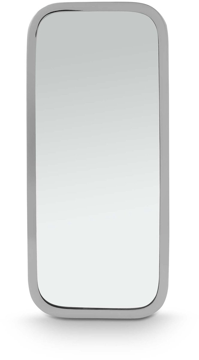 Wandspiegel Wanddecoratie - Spiegel Rechthoek - Zilver - 20x45cm
