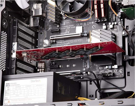 Delock M.2 Key M naar PCIe x16 NVMe adapter - Met deze adapter van Delock M.2 Key M naar PCIe x16 NVMe adapter - Met deze adapter van