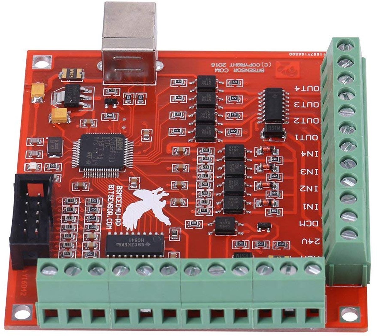 USB MACH3-kaart voor bewegingsbesturing voor CNC-graveren 4-assige controller