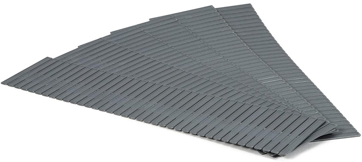 Flexibele ladeverdelers - Organiseren - Set van 6 - Polypropyleen - 40x10 cm
