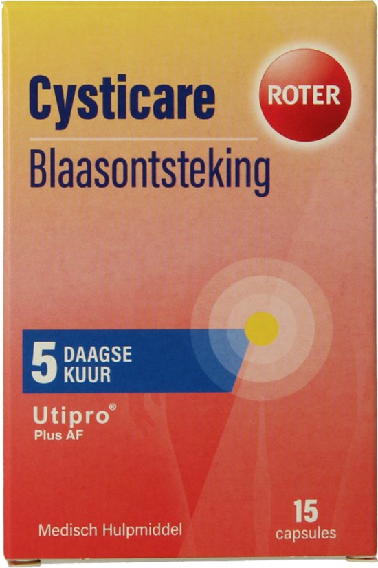 Roter Cysticare - Behandelkuur blaasontsteking - 15 tabletten