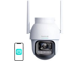 Botslab 3Mp Wifi Draaibare Camera Voor Buitenbeveiligingsmonitoring