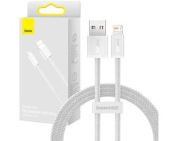 Baseus Usb-Kabel Lightning 2.4A Voor Iphone 12 13 14 1M Snel Opladen