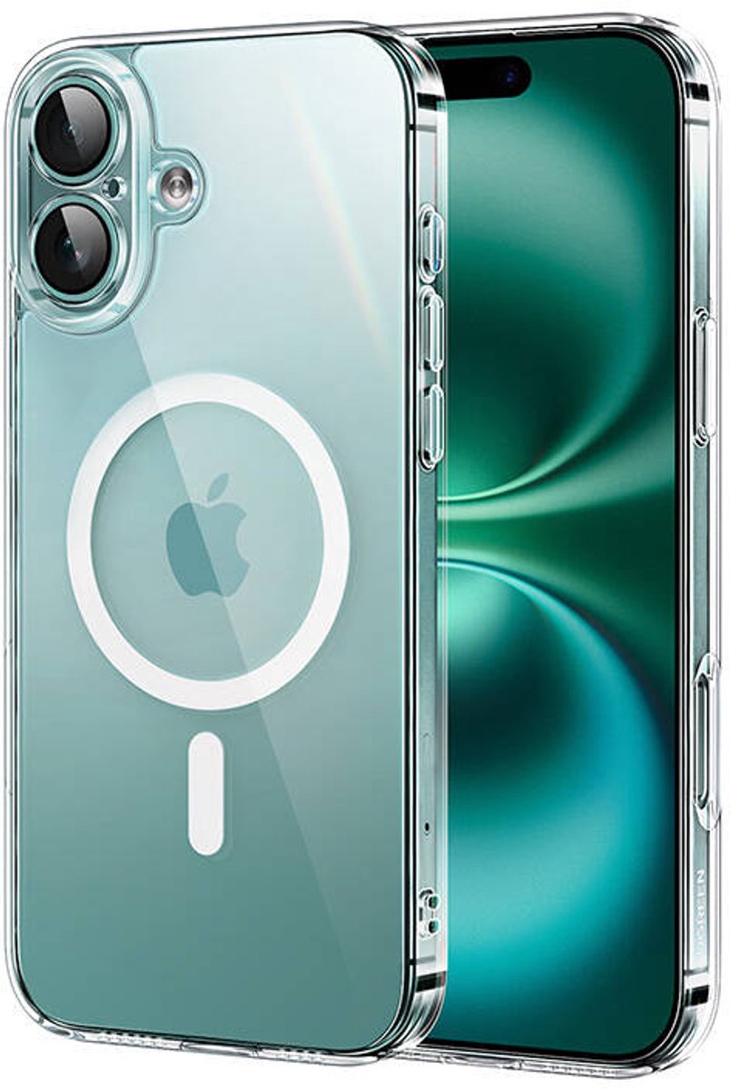 Magnetische Case Magsafe Ugreen Ca110 Voor Iphone 16 Plus (Transparant)