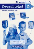 Overal tekst! maatschrift groep 5 (per set van 5 stuks)