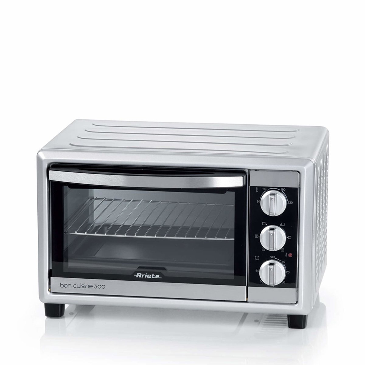 Ariete 0985/00 Bon Cuisine 300 - Vrijstaande Heteluchtoven - 30 liter inhoud - instelbaar tot 230°C - 60 min timer