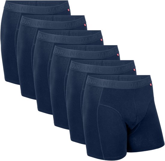 DANISH ENDURANCE Boxershorts biologisch katoen - voor Heren- 6 pack - Maat XL