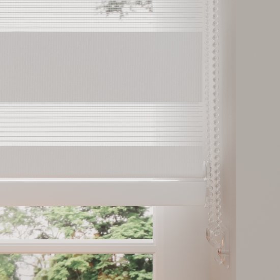Store Duo Roller Splendid Blanc Translucide 180 x 240 cm