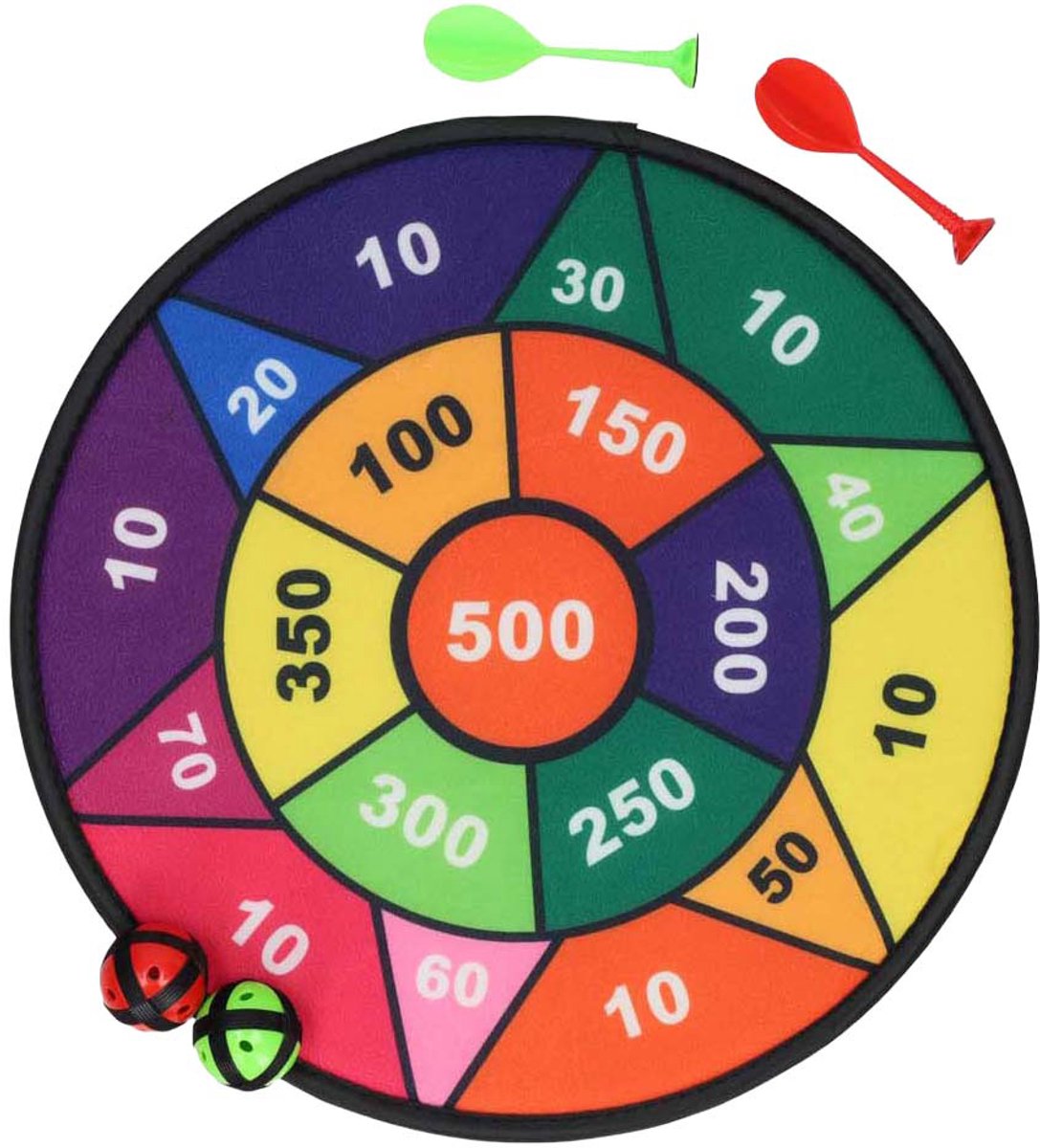 Dartbord Klittenband, 5dlg.