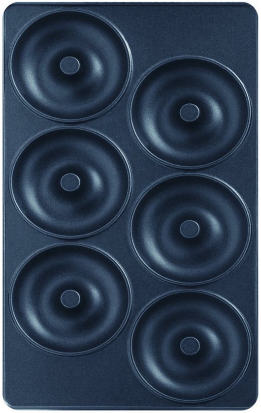 Tefal Snack Collection XA801112 - Donut Platen - Geschikt voor Snack Collection - Non-Stick Coating - Accessoire