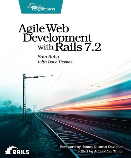 Agile Web Development with Rails 7.2 - cover