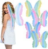 Ailes De Fée Pour Adulte Et Enfant - Ailes Brillantes Papillon Halloween Costume