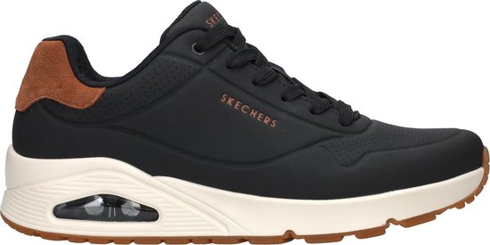 Skechers Uno Suited on Air Sneakers - Heren - Zwart - Maat:39