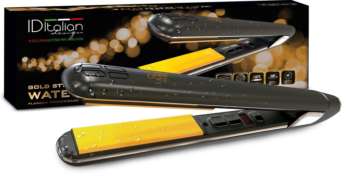 ITALIAN DESIGN ELECTRICAL ITEMS Gouden Styler Volume Waterdichte Haarstijl