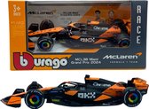 Bburago McLaren Mcl 38 - Modelauto - Schaal 1:43 - Oranje/Zwart