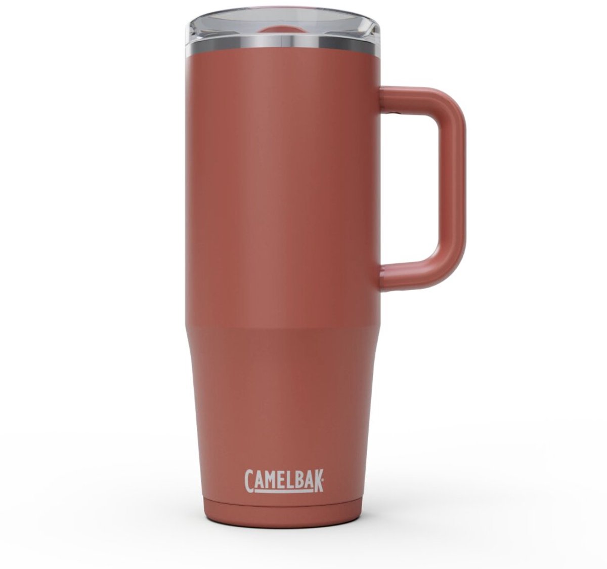 CamelBak Thrive Mug Vacuum Insulated - Isolatie drinkbeker - 1 L - Lekvrije Drinkfles - Waterfles - Reisbeker - Thermosfles - Dubbelwandige Fles - Rood (Sierra Red)