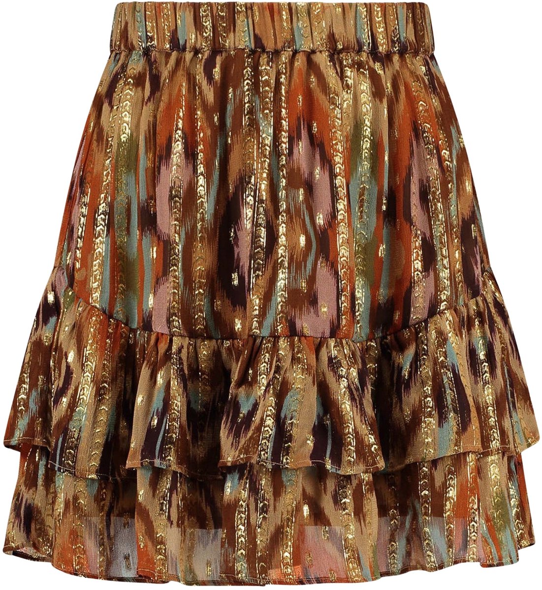 Amaya Amsterdam Luun Skirt Dames - Korte rok - Multi - Maat S