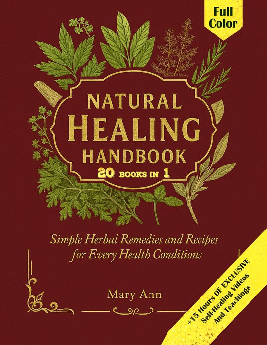 Natural and Herbal Remedies 1 - Natural Healing Handbook - cover