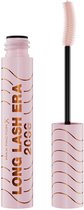Max Factor 'Long Lash Era' mascara in pastelroze, met de borstel apart getoond.