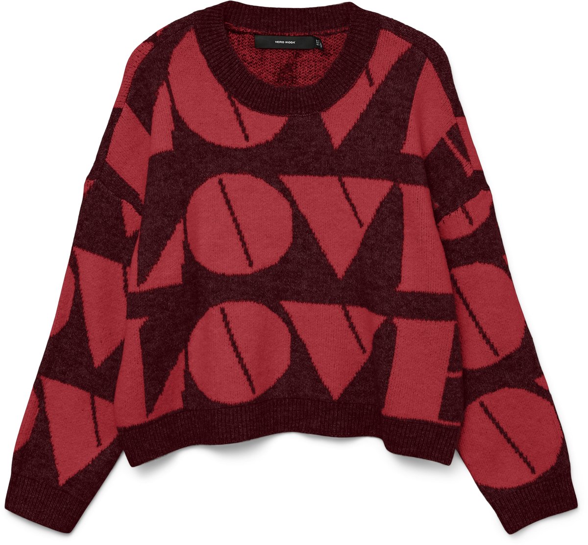 VERO MODA - VMLOVE LS O-NECK PULLOVER BOO - Dames - Gebreide truien