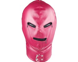 Banoch - Gimp/2 Pink - Roze bondage Masker van pu leer | BDSM
