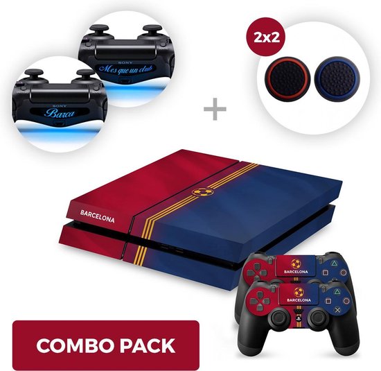 Barcelona Skins Pakket PS4 PlayStation Stickers