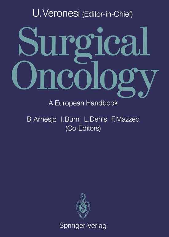 Surgical Oncology - cover