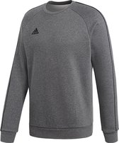 adidas - Core 18 Sweat Top   - Sportieve Sweater - M - Grijs