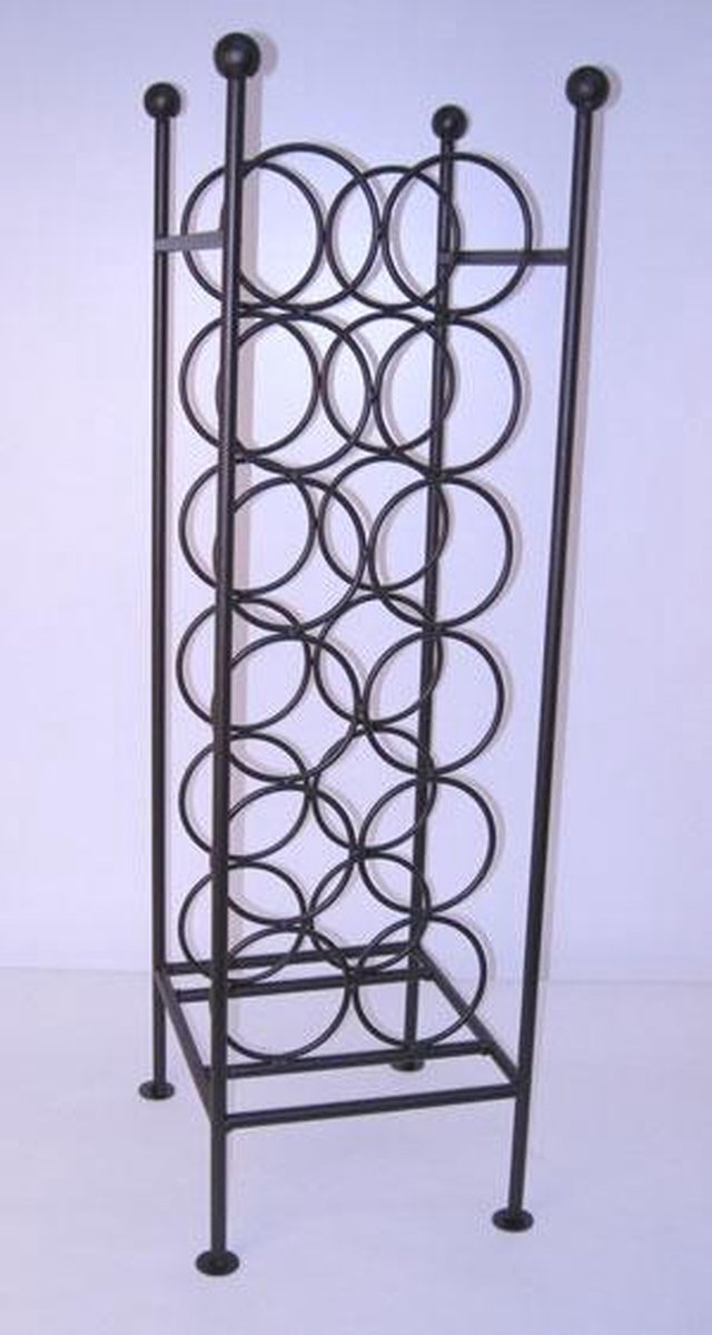 Metalen Wijnrek Fairtrade 12 flessen