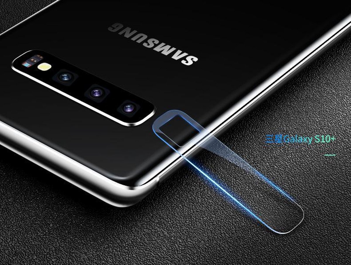 Galaxy S10 plus Camera Glas Bescherming - Screenprotector voor Camera Lens - Rear Camera Tempered Glass Protection