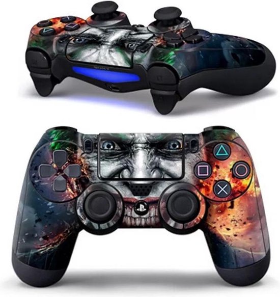 PS4 dualshock Controller PlayStation sticker skin | Joker