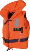 Besto Reddingsvest - Maat 2  - oranje/navy Maat 2: gewicht: 15-20 kg / Drijfvermogen 40N