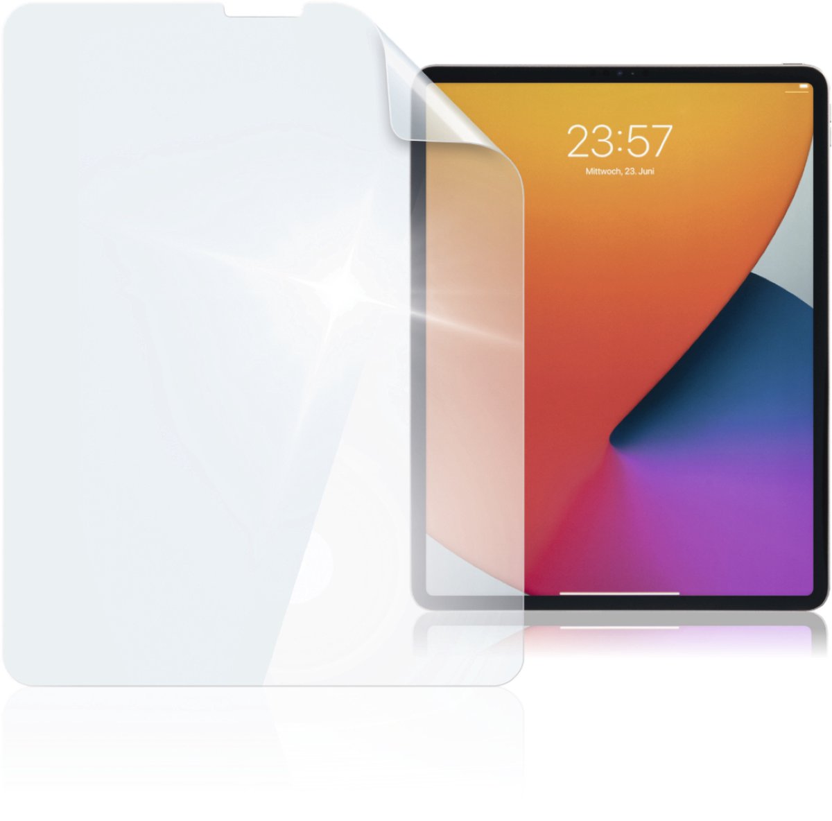 ScreenSafe High Definition Hydrogel screensprotector Apple iPad Pro 12.9 (2018) Slagvast (AAA)
