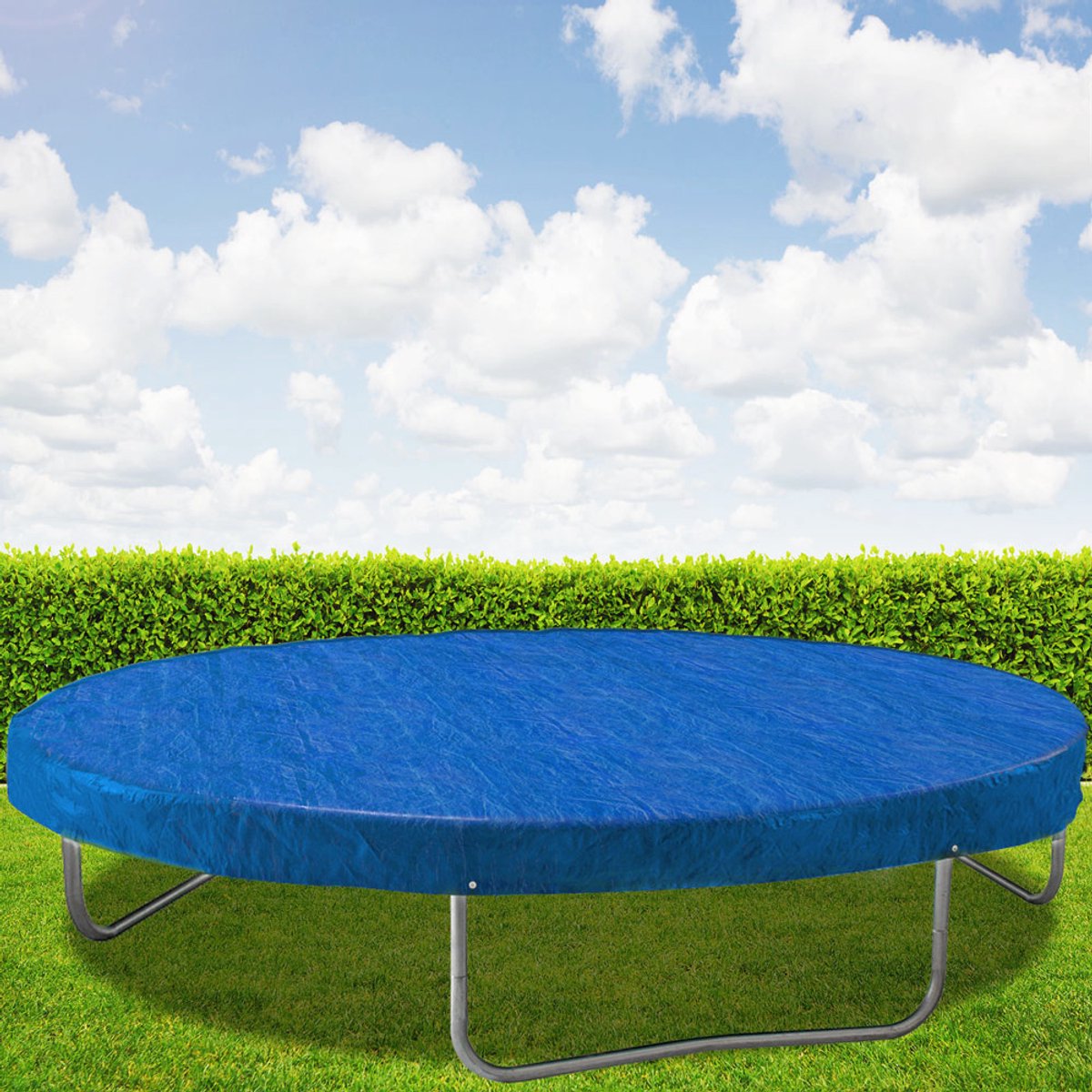 Trampolinehoes Ø 427 – Scheurvast Weerbestendig Trekkoord – Blauw