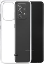 Mobilize Gelly Doorzichtig Telefoonhoesje geschikt voor Samsung Galaxy A72 Hoesje Flexibel TPU Backcover - Transparant