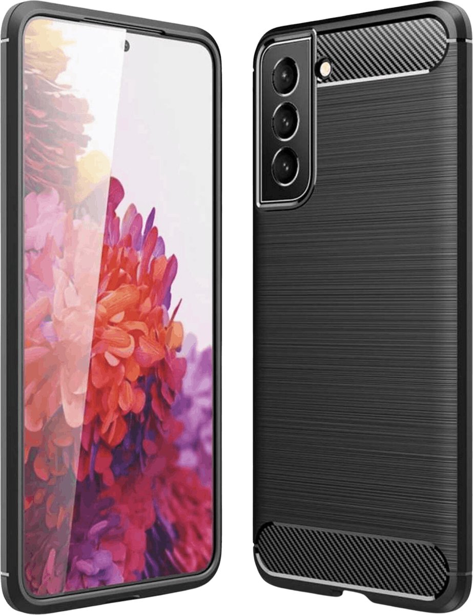 Just in Case hoesje geschikt voor Samsung Galaxy S22+ - Rugged TPU - Zwart