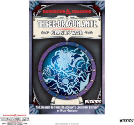 D&amp;D: Three-Dragon Ante card game - Giant's War | Games | bol