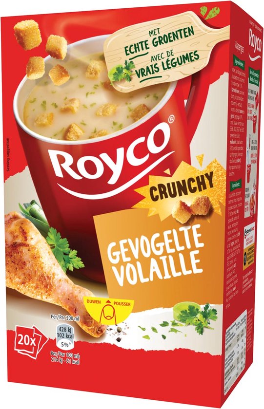 Minute soup Royco Crunchy Gevogelte