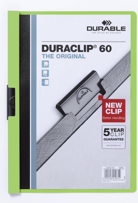 Durable DURACLIP A4 Vert