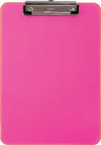 Klembord maul a4 staand kunststof neon roze | 1 stuk | 12 stuks