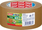Tesa Pack® ecoLogo® verpakkingstape papier, 50m x 50mm, bruin, pak à 6 stuks