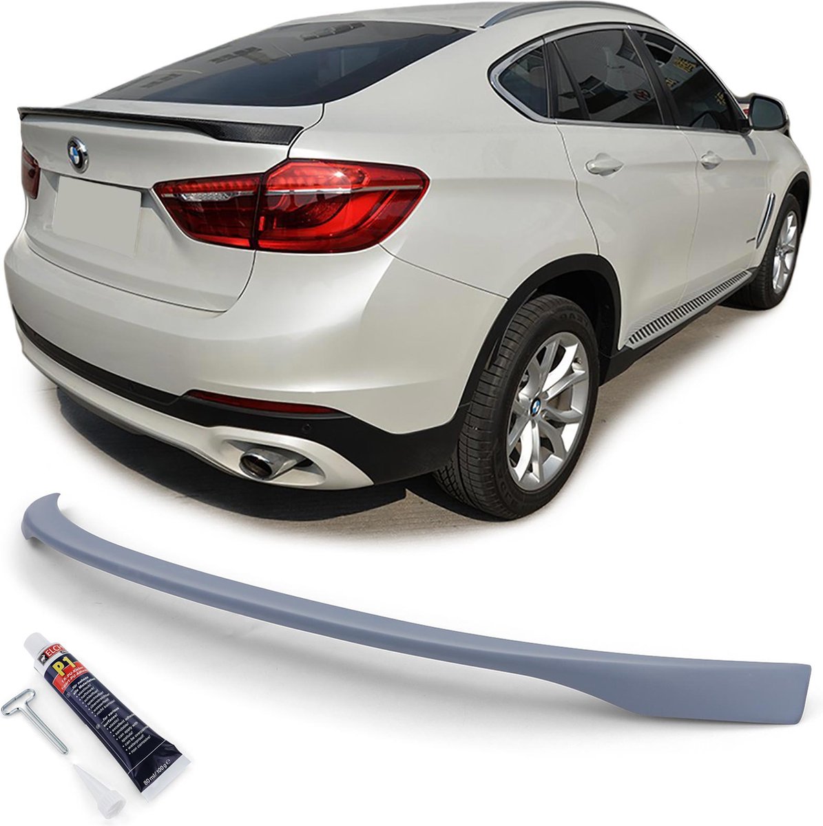 Bmw X6 F16 Kofferklep Spoiler Achterklep M Performance Optiek Styling Primer