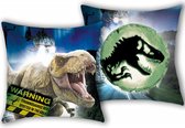 Coussin Jurassic World , T- Rex - 40 x 40 cm - Polyester