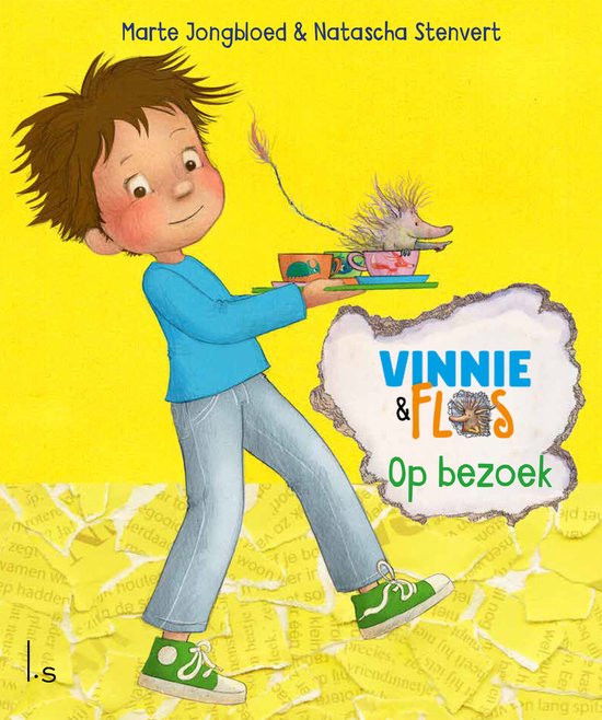 Vinnie & Flos 4 - Op bezoek - cover