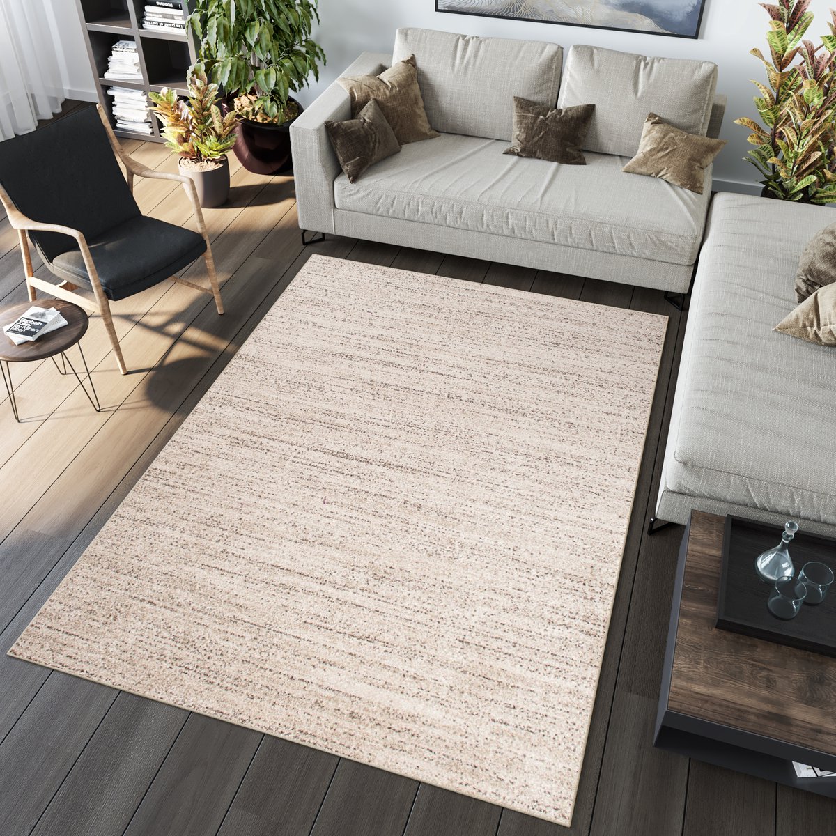 Tapiso Sari Vloerkleed Laagpolig Tapijt Karpet Maat- 220x320
