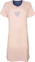 Tenderness Dames Nachthemd - 100% Katoen - Veiled Rose - Maat 3XL