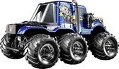 Tamiya Konghead 6x6 brossé 1:18 RC voiture électrique Monster Truck 4WD Kit de Construction
