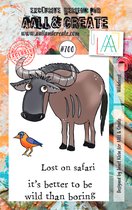 Aall & Create clearstamps A7 - Wildebeest