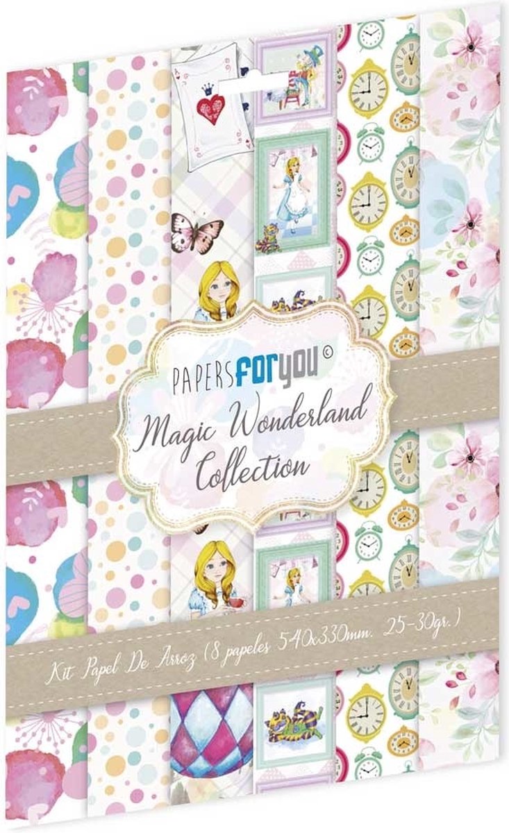 Magic Wonderland Rice Paper Kit (8pcs) (PFY-10179)