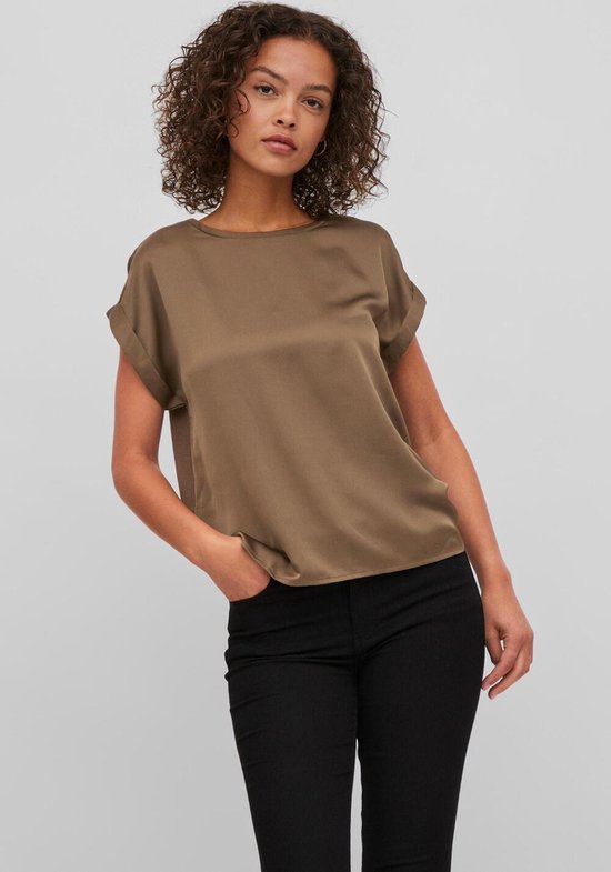 Vila Viellette S/s Satin Top/su - Noos (14059563) petrol a € 23,51 (oggi) | Migliori prezzi e offerte su